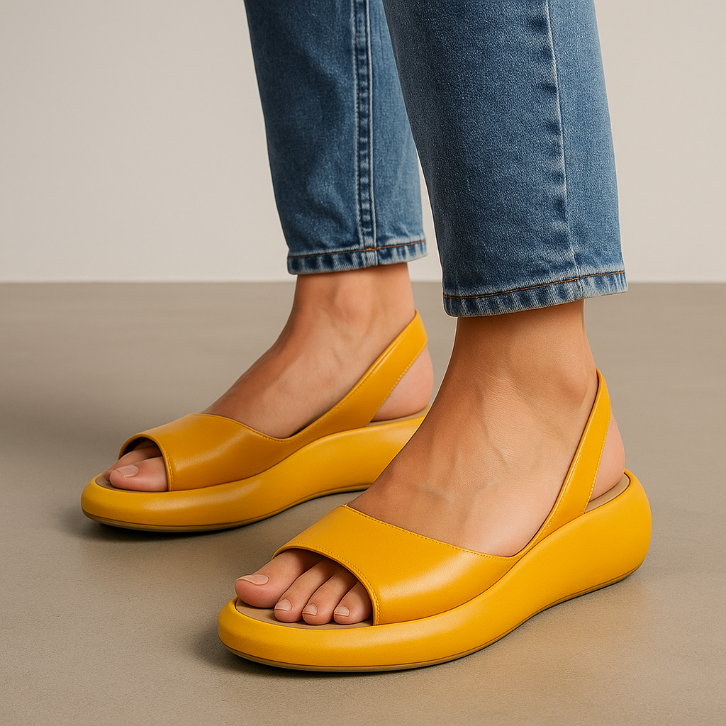 Women's Orthopedic Wedge Slingback Sandals Open Toe