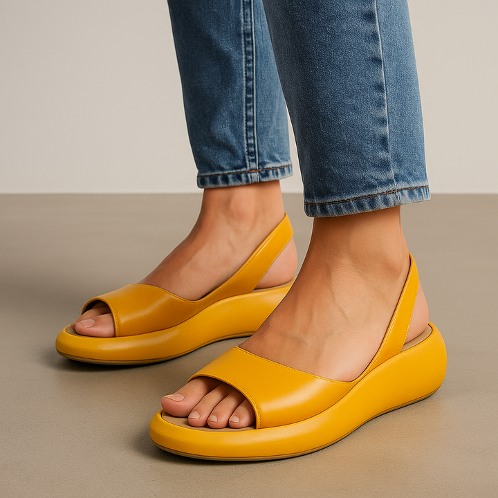 Women's Orthopedic Wedge Slingback Sandals Open Toe