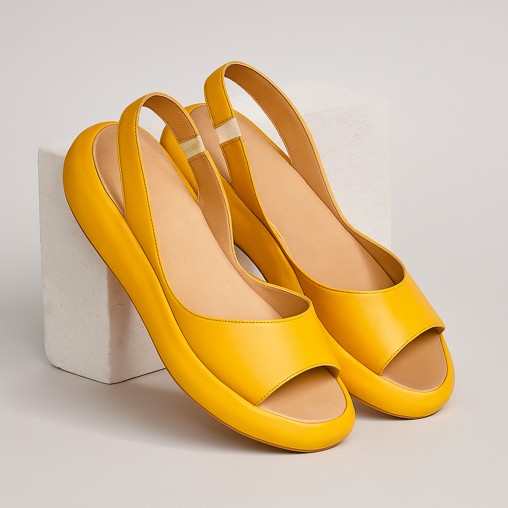 Women's Orthopedic Wedge Slingback Sandals Open Toe