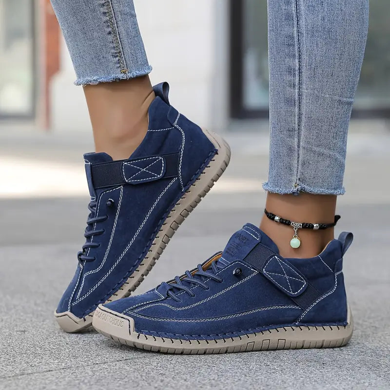 Women's Orthopedic Wide Fit Leather Shoes