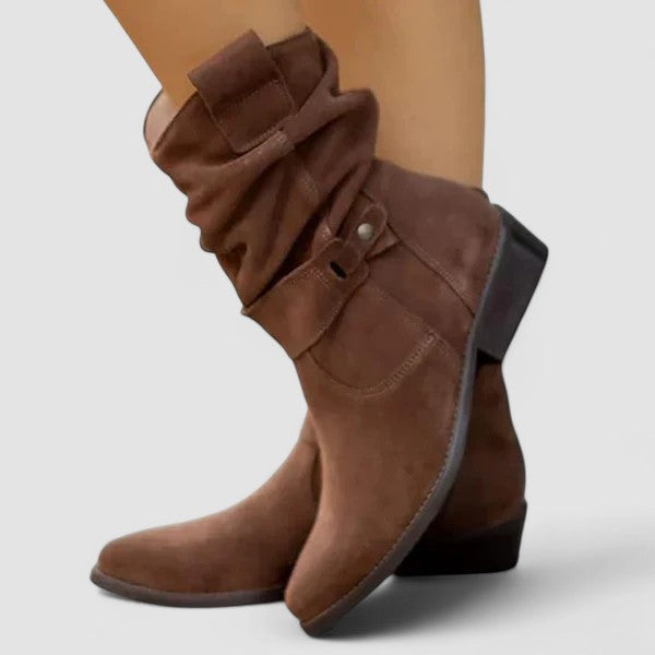Women's Suede Orthopaedic Ankle Boots
