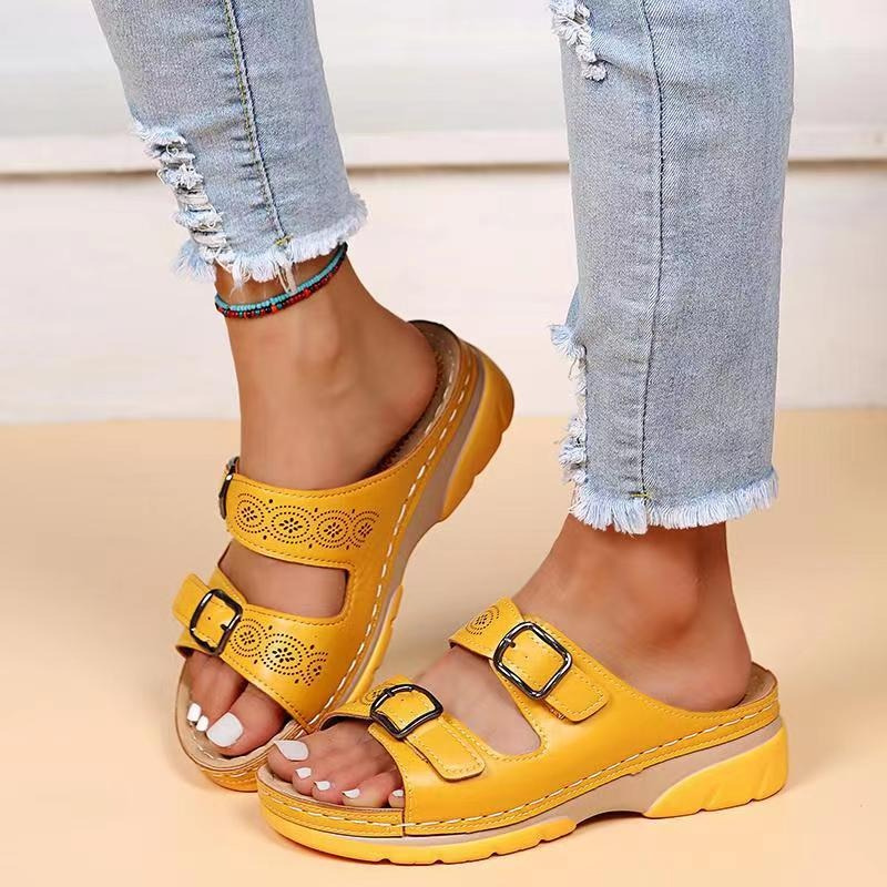 Women's Orthopedic Leather Sandals