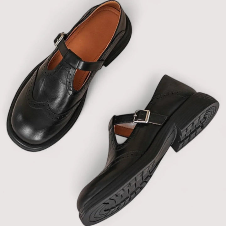 Women's Orthopedic Mary Jane Shoes Buckle Strap