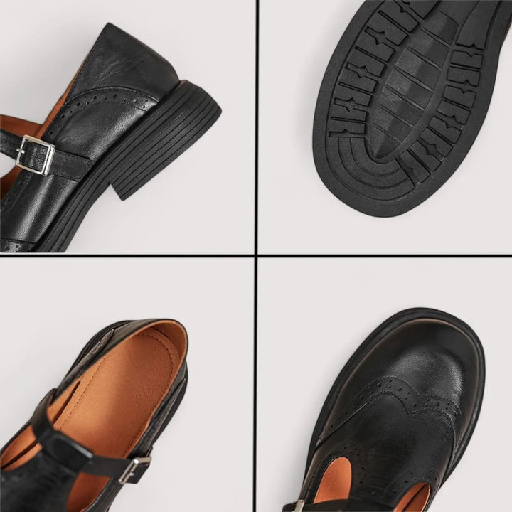 Women's Orthopedic Mary Jane Shoes Buckle Strap
