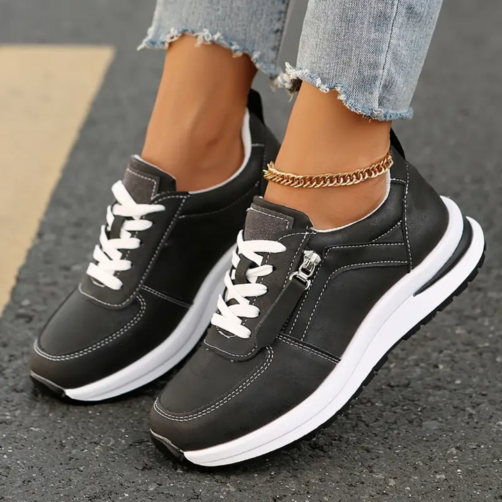 Women's Orthopaedic Lace-Up Platform Shoes