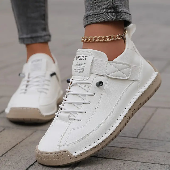 Women's Orthopedic Wide Fit Leather Shoes