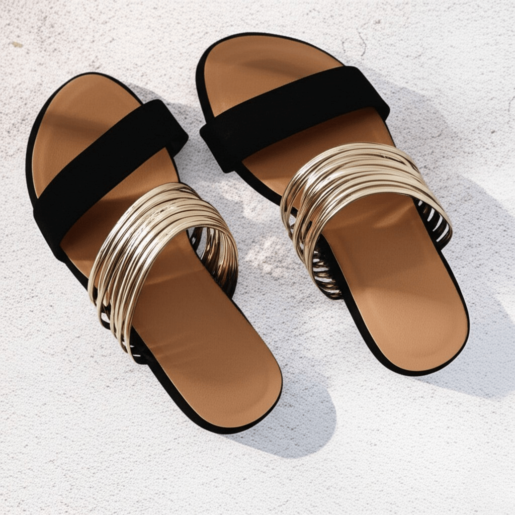 Women's Comfortable Flat Slip-On Sandals