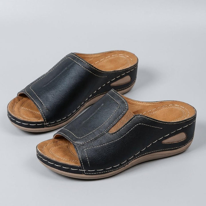 Women's Orthopaedic Wedge Sandals Open-Toe Slip-On