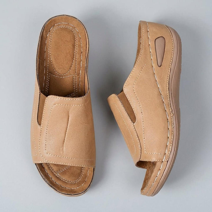 Women's Orthopaedic Wedge Sandals Open-Toe Slip-On