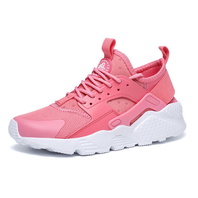 Women's Breathable Mesh Huarache Trainers Lightweight Comfort