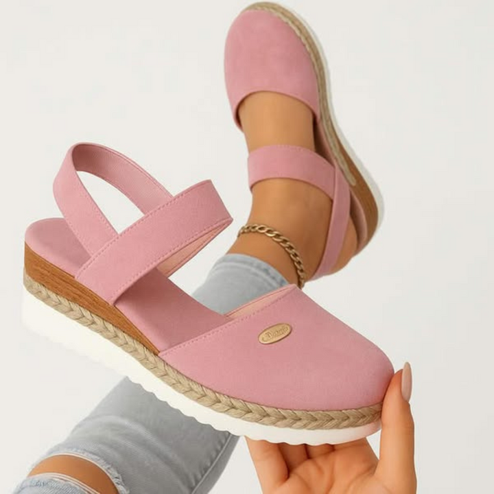 Women's Orthopaedic Espadrille Wedge Sandals Slingback
