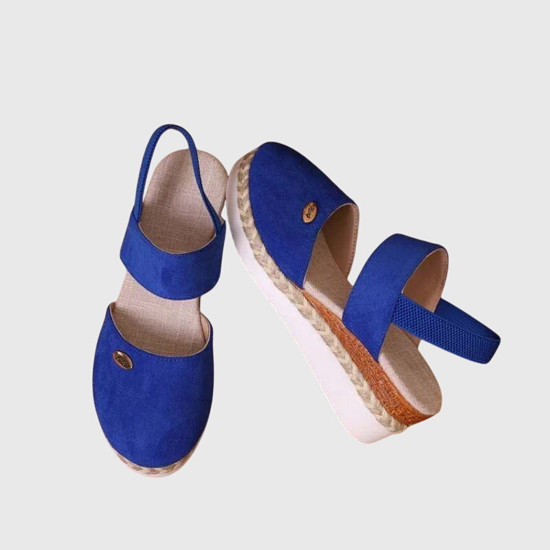 Women's Orthopaedic Espadrille Wedge Sandals Slingback