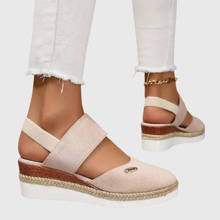 Women's Orthopaedic Espadrille Wedge Sandals Slingback