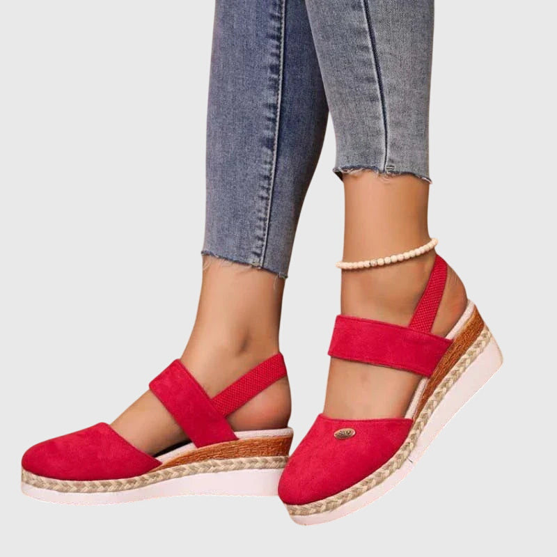 Women's Orthopaedic Espadrille Wedge Sandals Slingback
