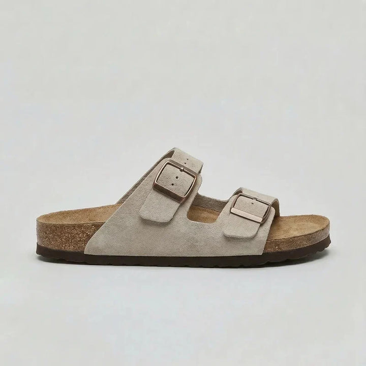 Women's Orthopedic Double Buckle Strap Slide Sandals
