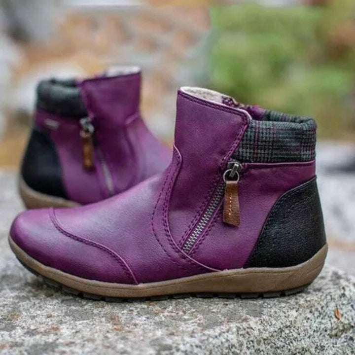 Women's Waterproof Orthopaedic Zip Ankle Boots