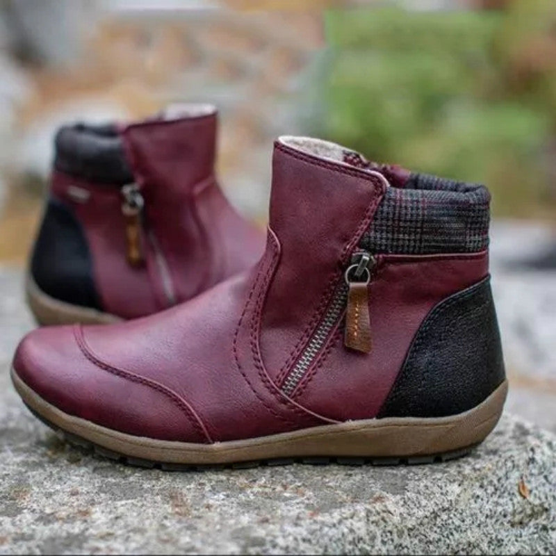 Women's Waterproof Orthopaedic Zip Ankle Boots