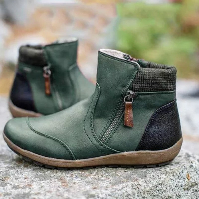 Women's Waterproof Orthopaedic Zip Ankle Boots