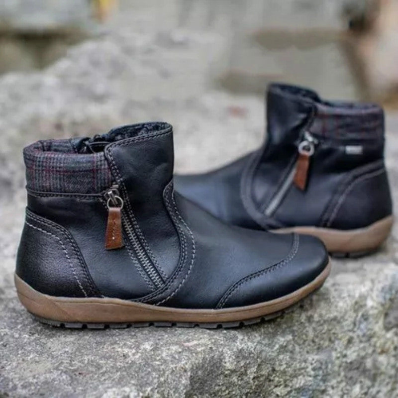 Women's Waterproof Orthopaedic Zip Ankle Boots