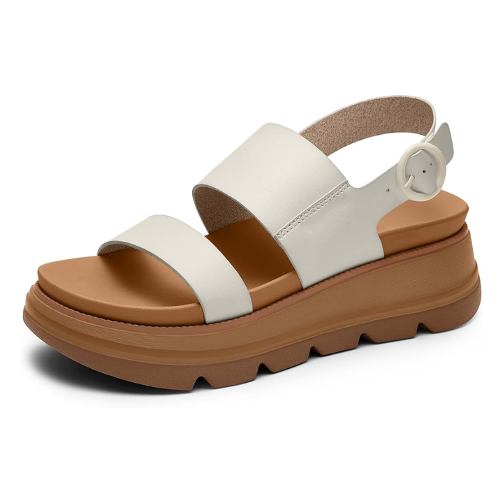 Women's Orthopaedic Two-Strap Platform Wedge Sandals