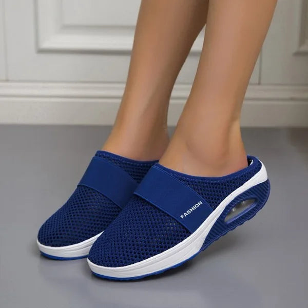 Women's Orthopaedic Mesh Slip-On Platform Shoes