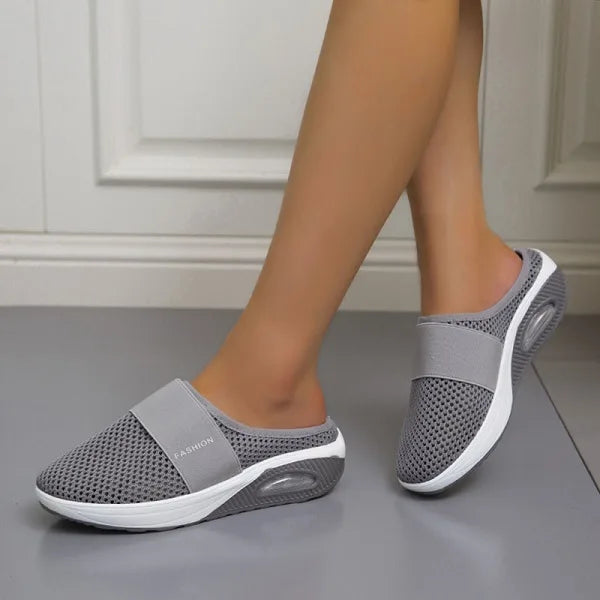 Women's Orthopaedic Mesh Slip-On Platform Shoes