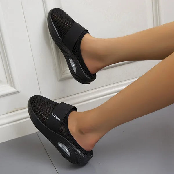 Women's Orthopaedic Mesh Slip-On Platform Shoes