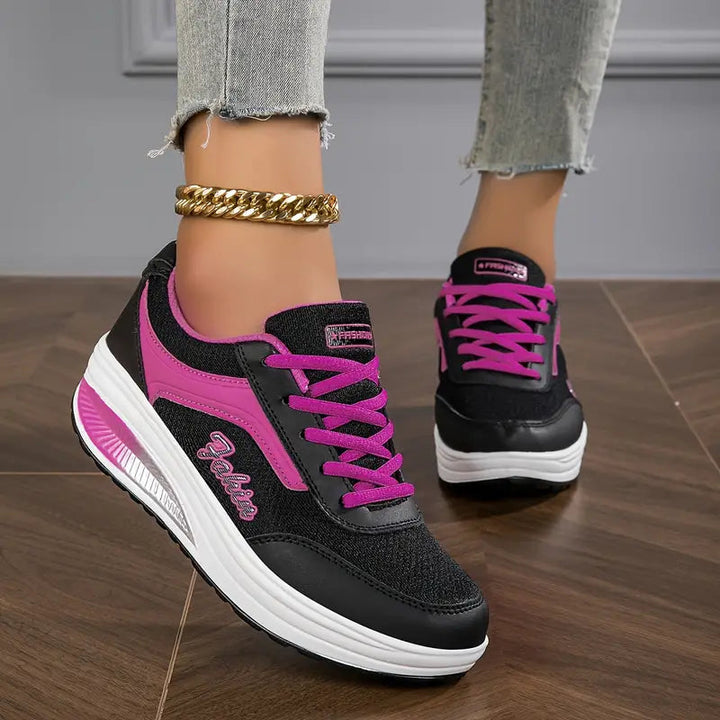 Women's Orthopedic Cushioned Platform Shoes Stable Support