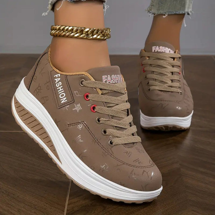 Women's Orthopedic Cushioned Platform Shoes Stable Support