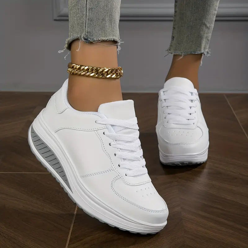 Women's Orthopedic Cushioned Platform Shoes Stable Support