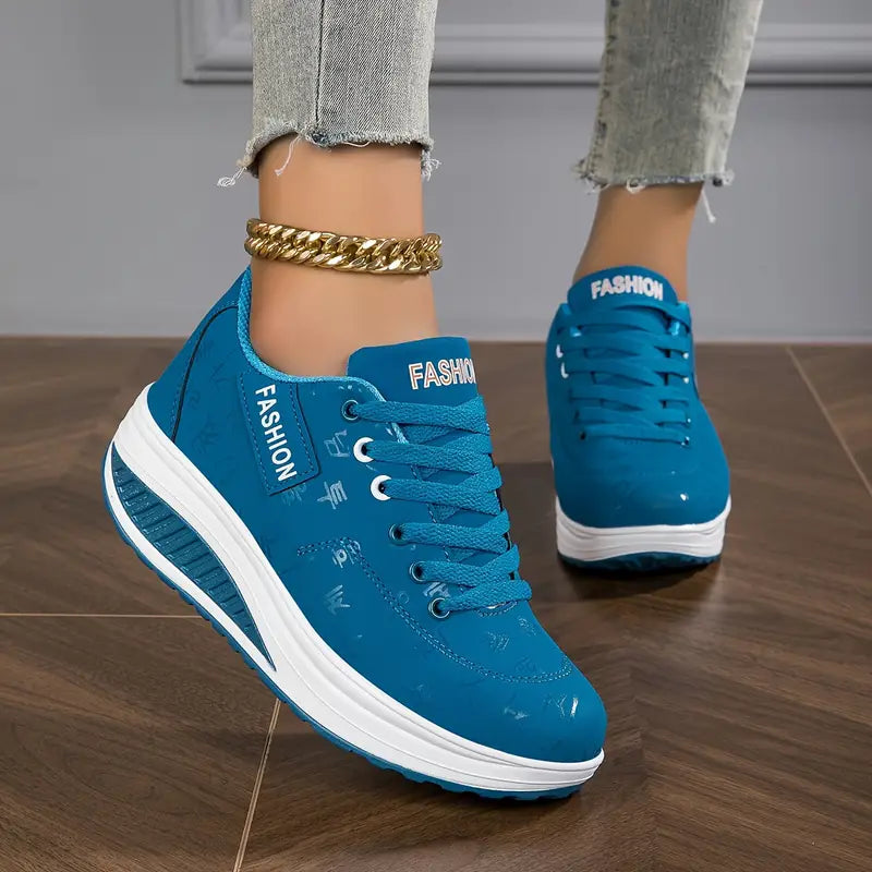 Women's Orthopedic Cushioned Platform Shoes Stable Support