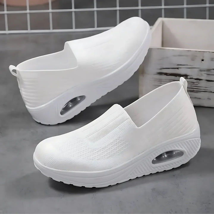 Women's Orthopedic Slip-On Mesh Platform Shoes Air Sole