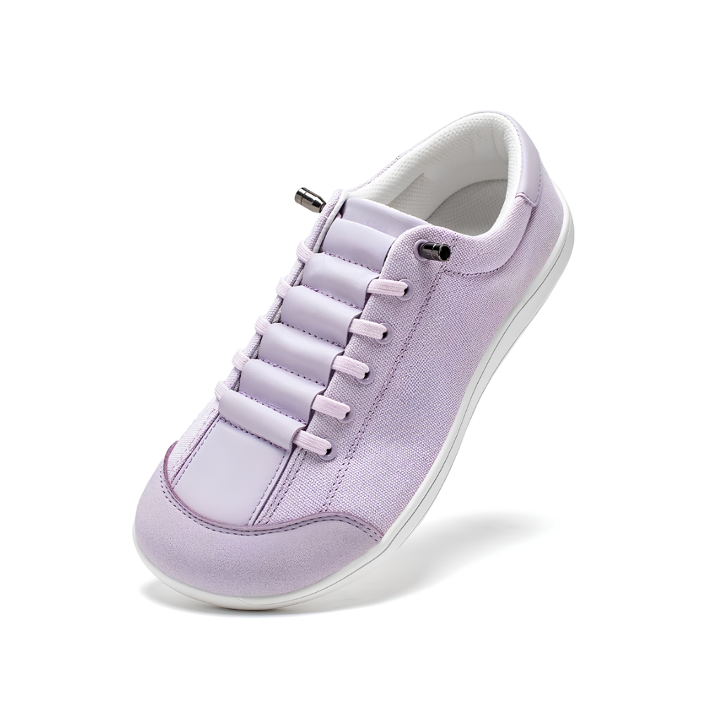 Women's Orthopaedic Wide Fit No-Tie Elastic Lace Shoes