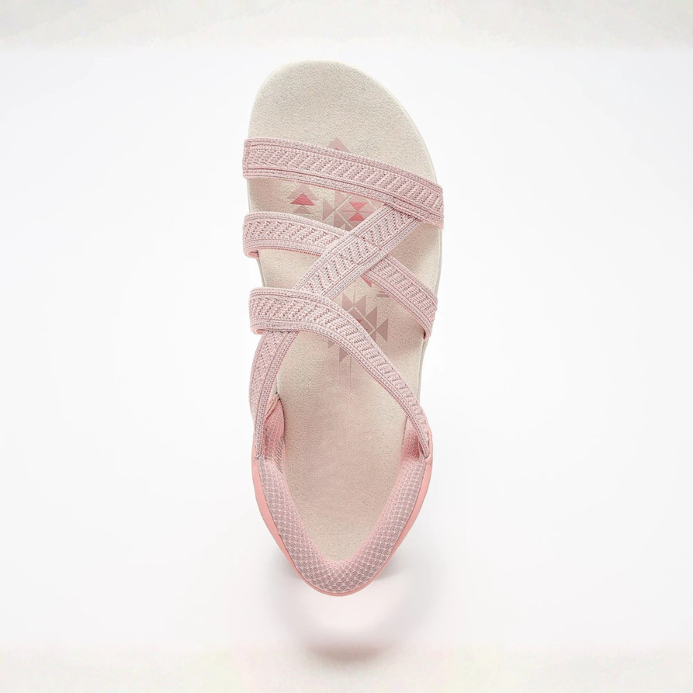 Women's Orthopaedic Knit Crossover Sports Sandals