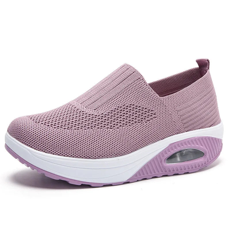 Women's Orthopaedic Knit Air Cushion Slip-On Shoes