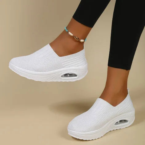 Women's Orthopaedic Knit Air Cushion Slip-On Shoes