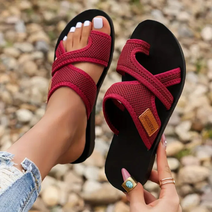 Women's Orthopedic Bunion Corrector Cross Strap Sandals