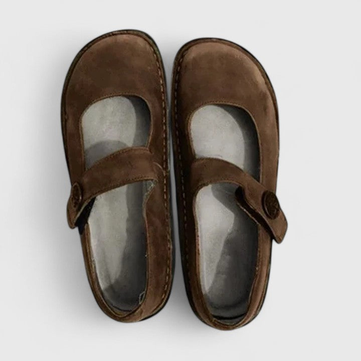 Women's Orthopedic Mary Jane Shoes Wide Fit