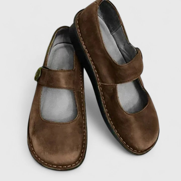 Women's Orthopedic Mary Jane Shoes Wide Fit