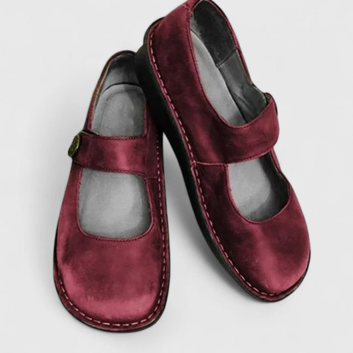 Women's Orthopedic Mary Jane Shoes Wide Fit