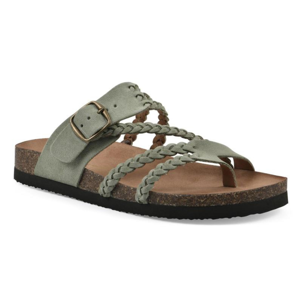 Women's Orthopaedic Braided Toe Loop Sandals Buckle Strap