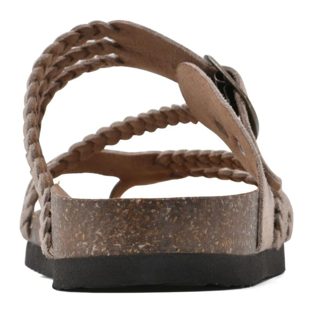 Women's Orthopaedic Braided Toe Loop Sandals Buckle Strap