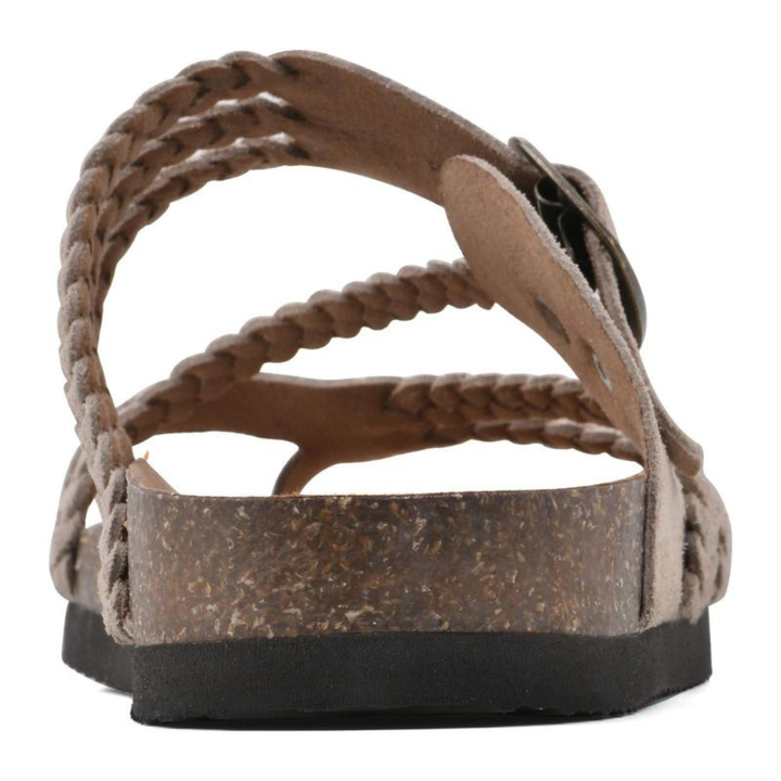 Women's Orthopaedic Braided Toe Loop Sandals Buckle Strap