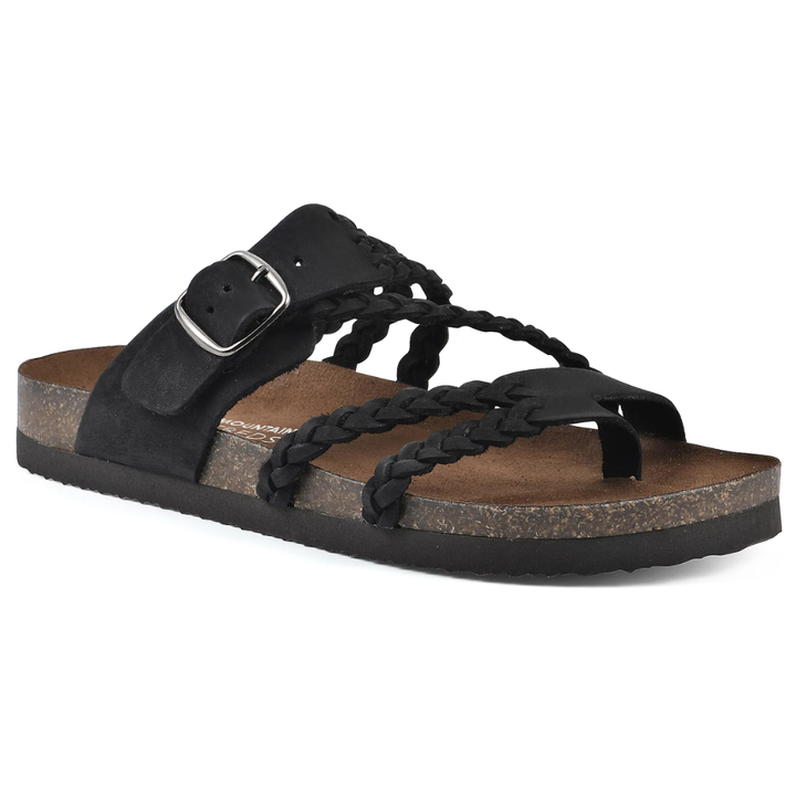 Women's Orthopaedic Braided Toe Loop Sandals Buckle Strap