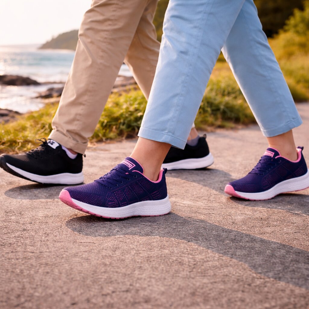 Women's Orthopaedic Knit Shoes Air Cushion Sole