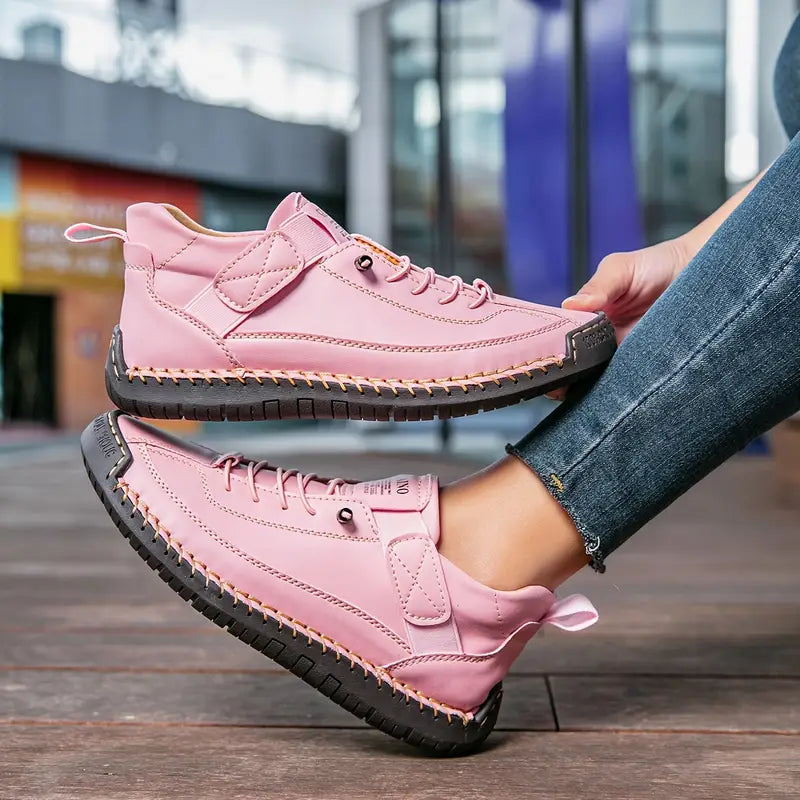 Women's Orthopedic Wide Fit Leather Shoes