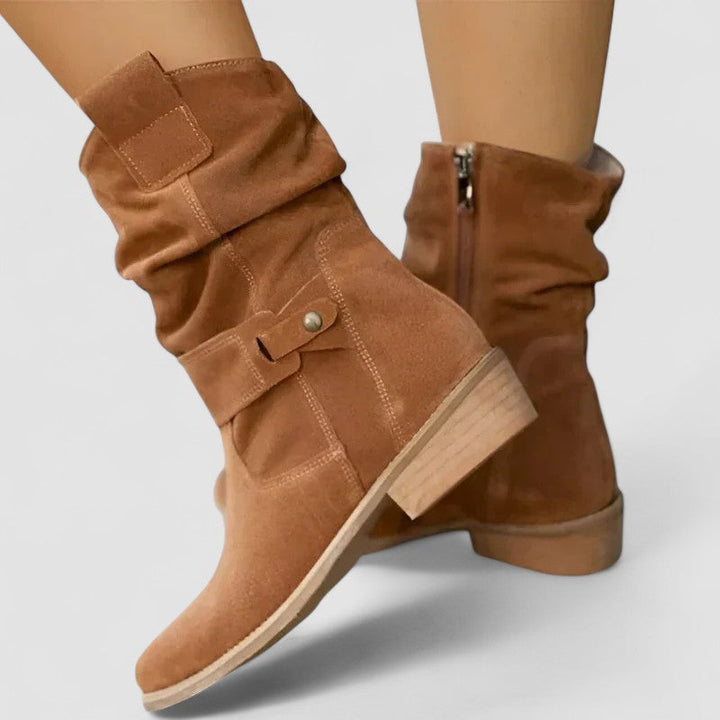 Women's Suede Orthopaedic Ankle Boots