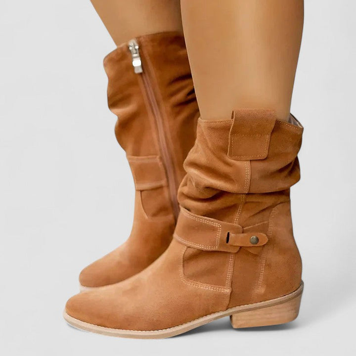 Women's Suede Orthopaedic Ankle Boots