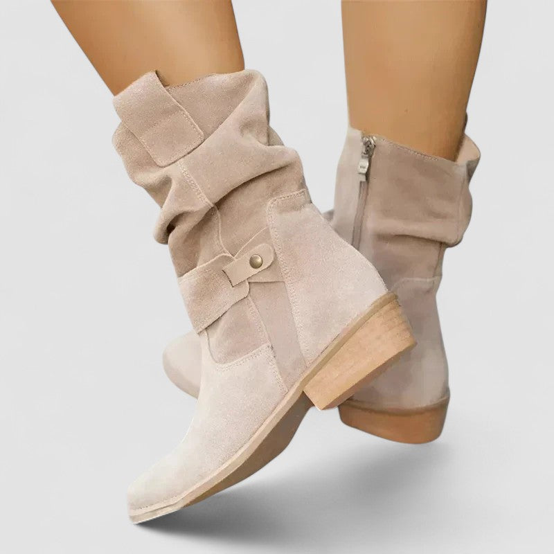 Women's Suede Orthopaedic Ankle Boots