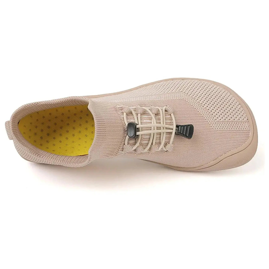 Women's Orthopaedic Knit Barefoot Low-Top Toggle Lace Shoes